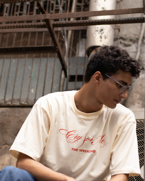Cry for Me-The Weekend Oversized T-shirt
