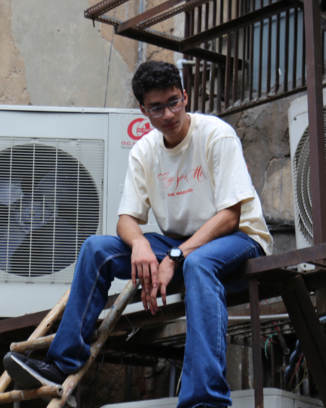 Cry for Me-The Weekend Oversized T-shirt