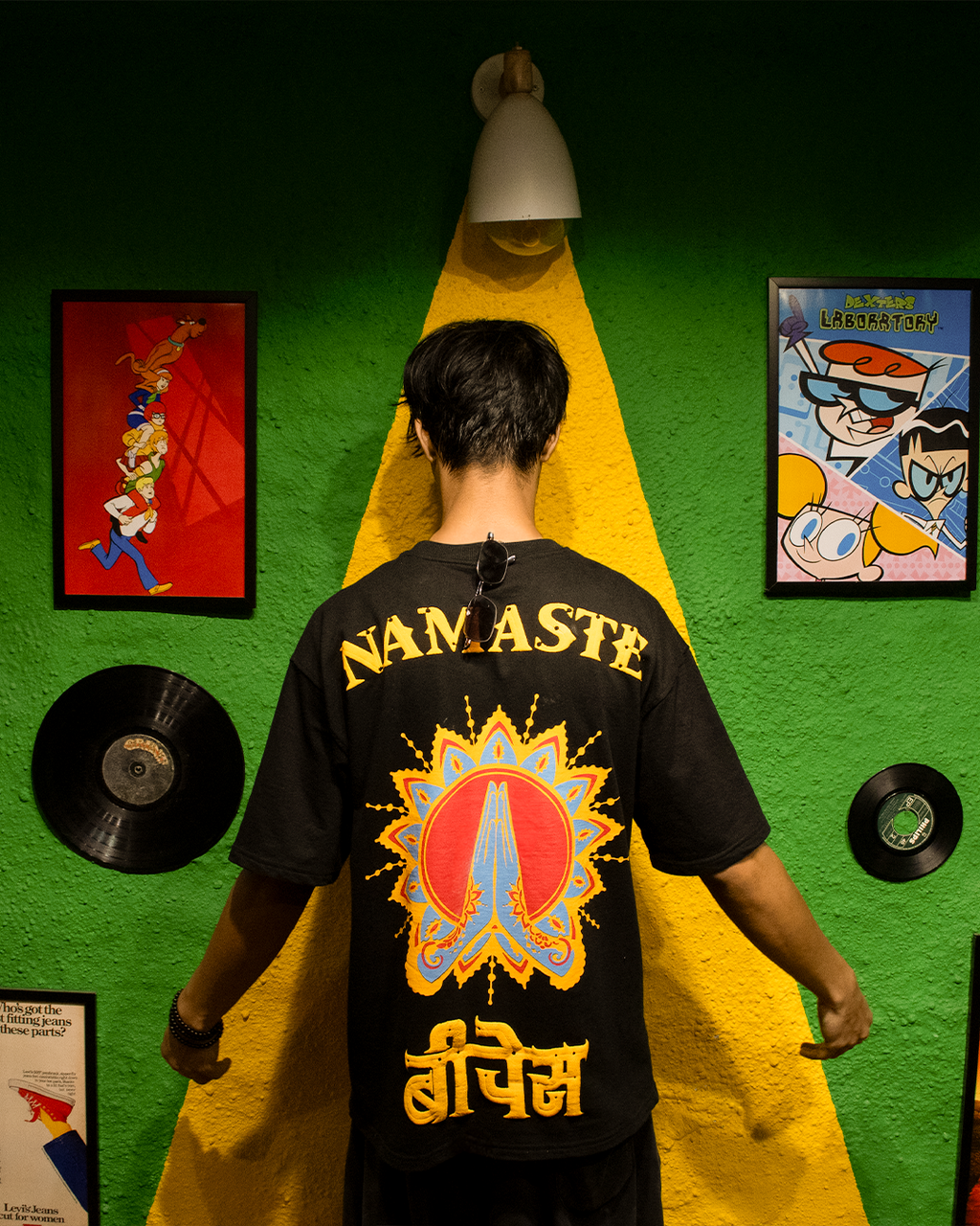 Namaste Bitches Oversized T-shirt, Limited edition