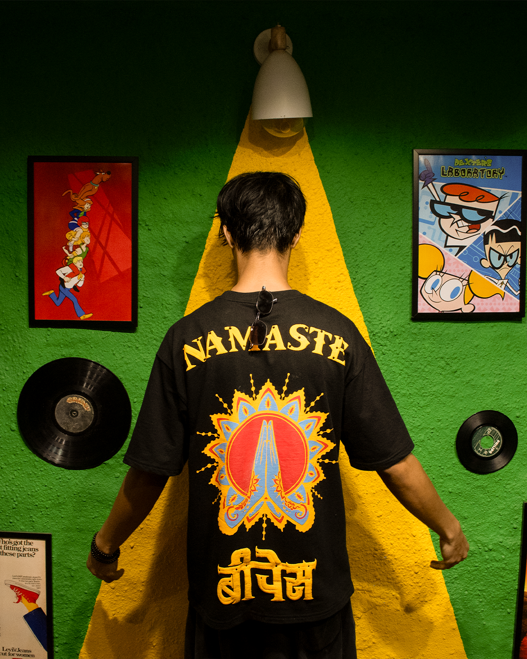 Namaste Bitches Oversized T-shirt, Limited edition