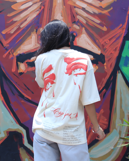 Cry for Me-The Weekend Oversized T-shirt